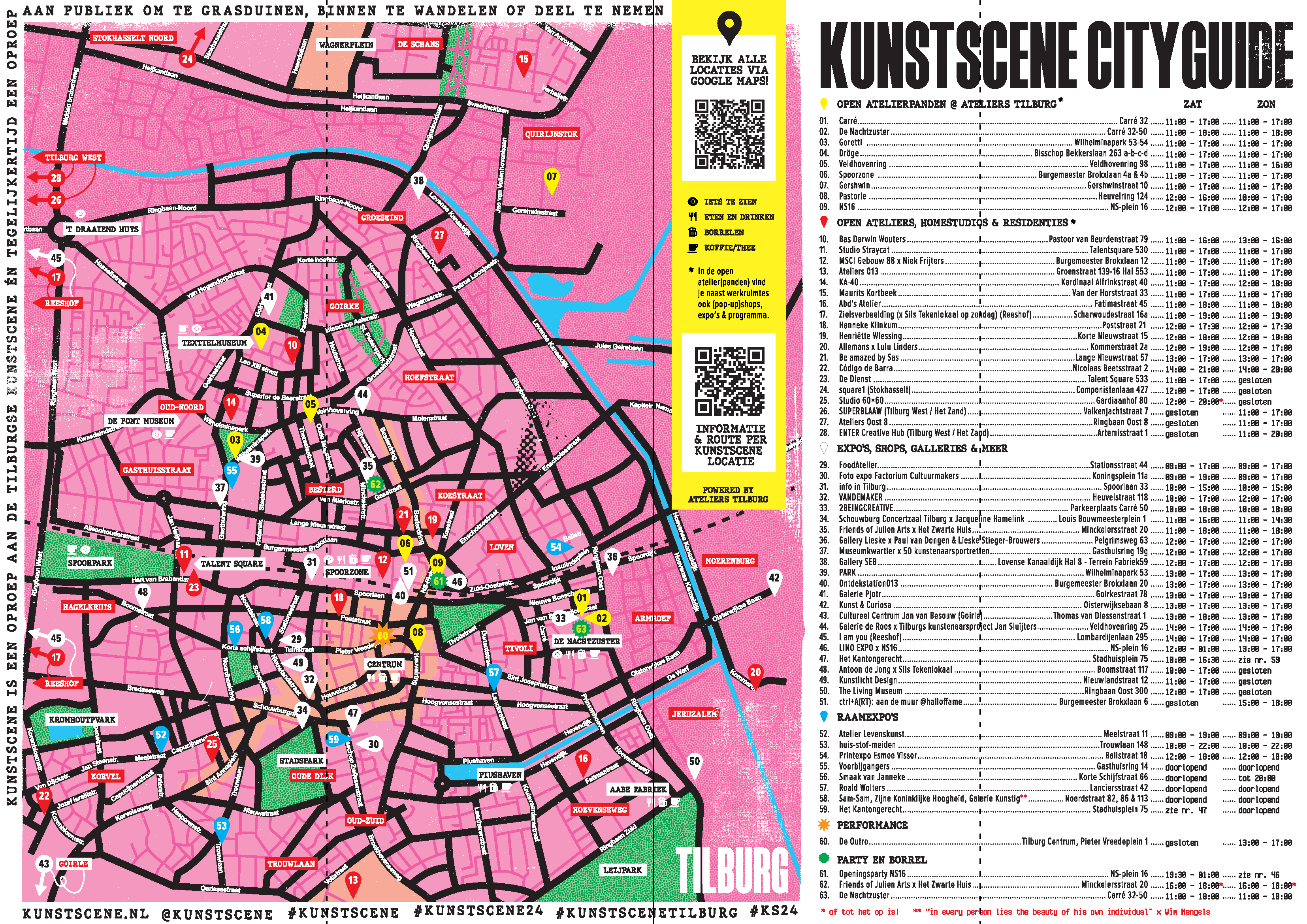 CITYGUIDE KUNSTSCENE24 Pagina 2 | Kunstscene Cityguide 2024 - Kunstscene