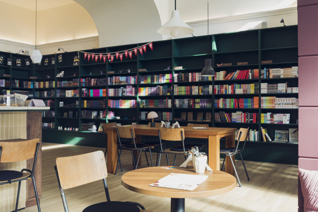 Inside Books and Beans