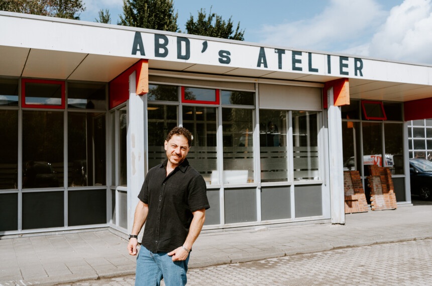 Locatie ABD's Atelier met kunstenaar Abd Alkader Abd Alwahed