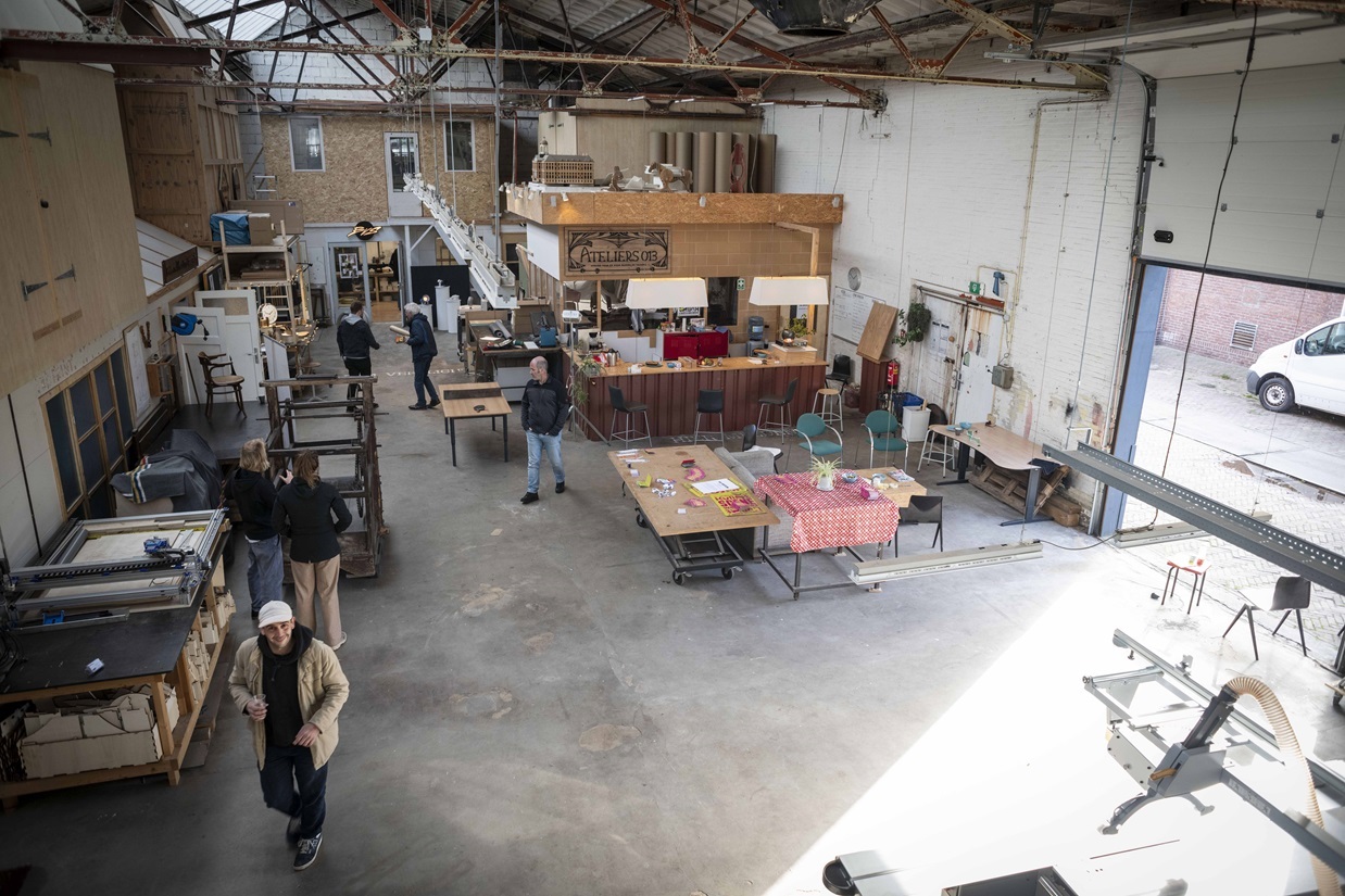 Locatie Ateliers 013 - foto door Roos Pierson