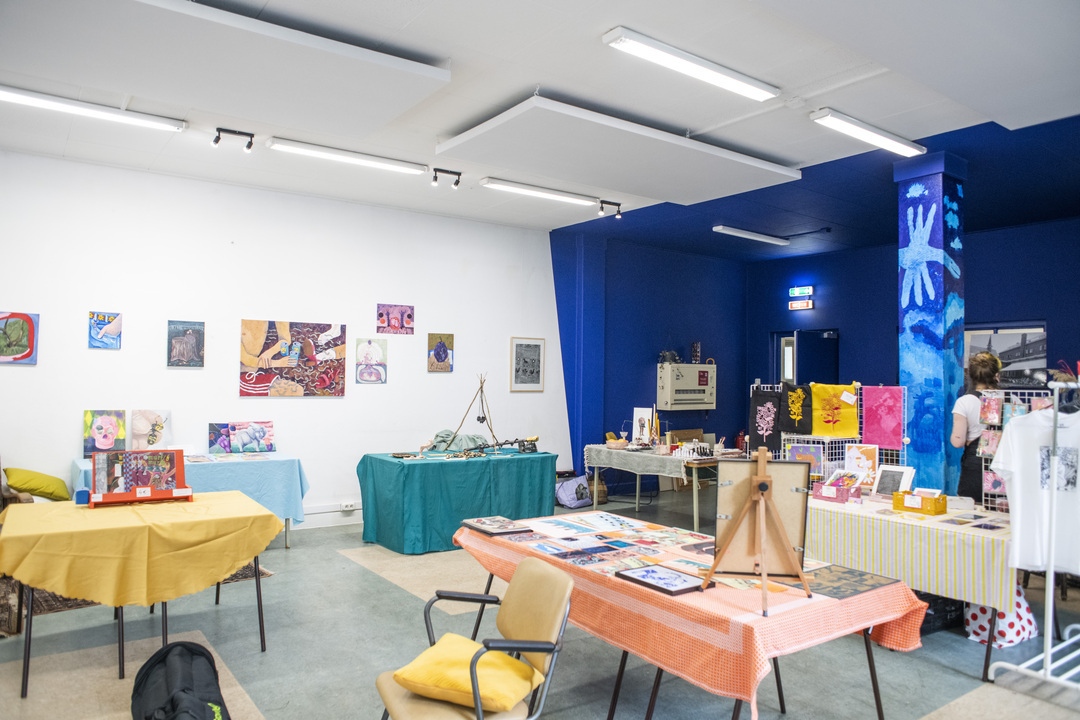 Locatie kunstscene nachtzuster